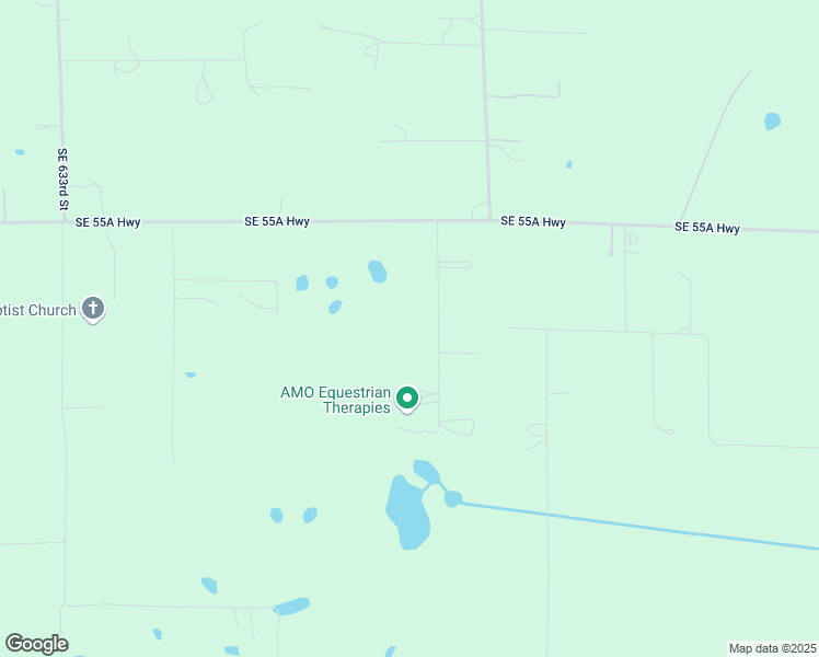 map of restaurants, bars, coffee shops, grocery stores, and more near 256 Southeast 692 Street in Dixie