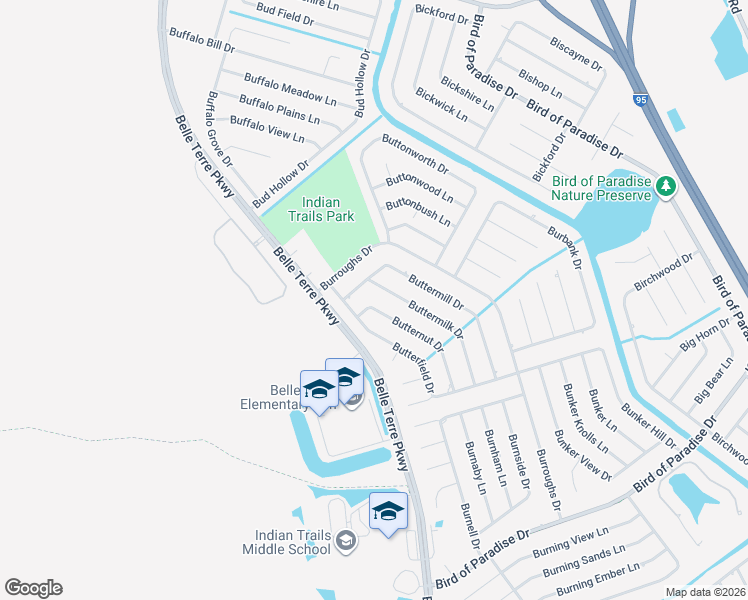 map of restaurants, bars, coffee shops, grocery stores, and more near 39 Buttermilk Drive in Palm Coast