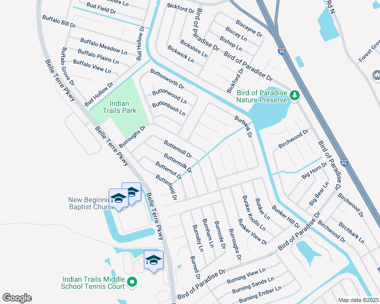 map of restaurants, bars, coffee shops, grocery stores, and more near 26 Buttermill Drive in Palm Coast