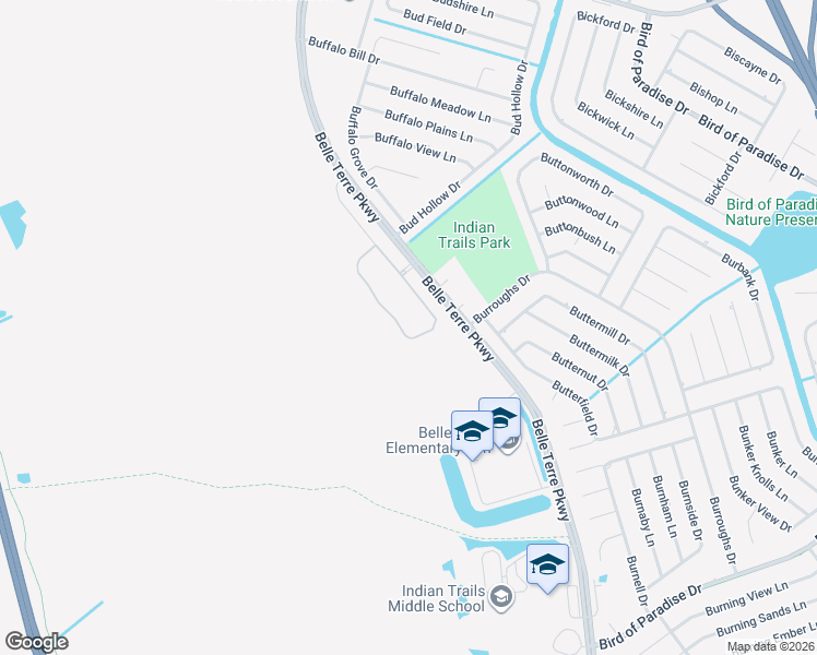 map of restaurants, bars, coffee shops, grocery stores, and more near 5730 Belle Terre Parkway in Palm Coast