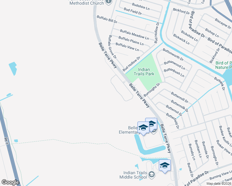 map of restaurants, bars, coffee shops, grocery stores, and more near 5750 Belle Terre Parkway in Palm Coast