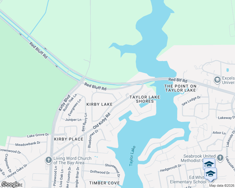 map of restaurants, bars, coffee shops, grocery stores, and more near 1639 Crescent Shores Lane in Seabrook