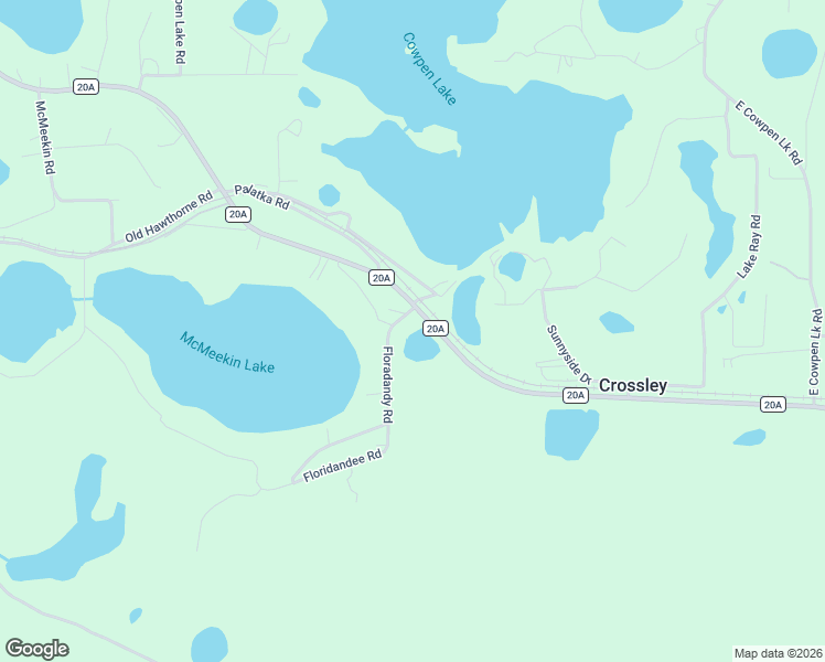 map of restaurants, bars, coffee shops, grocery stores, and more near 108 Floradandy Road in Hawthorne