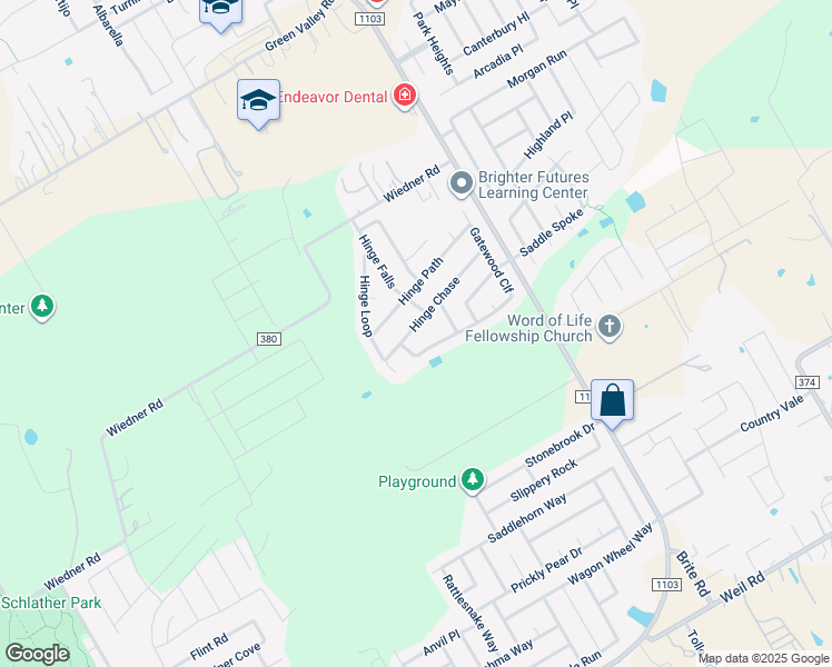 map of restaurants, bars, coffee shops, grocery stores, and more near 307 East Huebinger Street in Marion