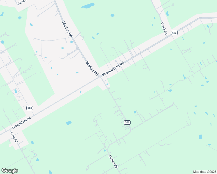 map of restaurants, bars, coffee shops, grocery stores, and more near 1885 Marion Road in Marion