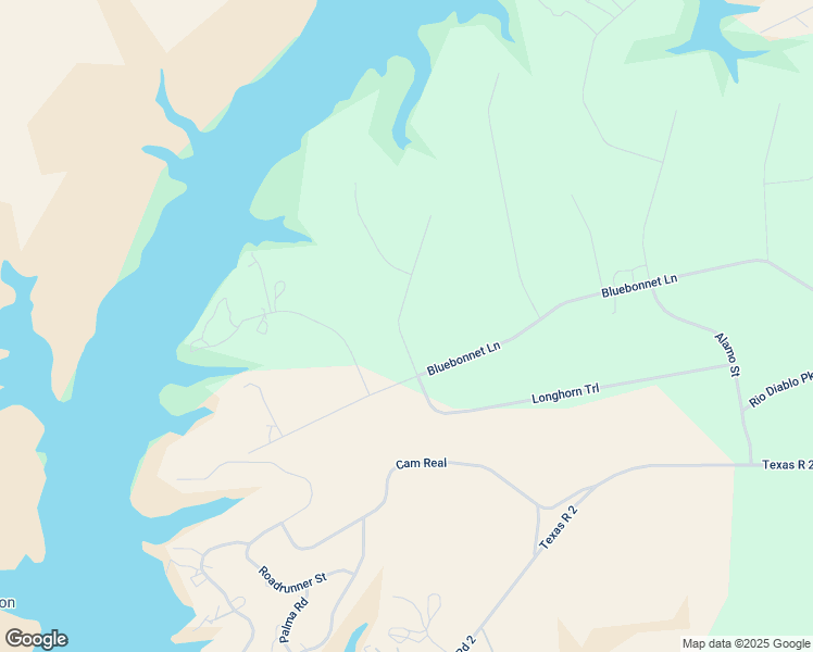 map of restaurants, bars, coffee shops, grocery stores, and more near Longhorn Drive in Del Rio