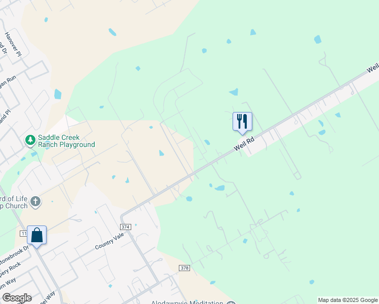 map of restaurants, bars, coffee shops, grocery stores, and more near 610 Stephens Lane in Marion