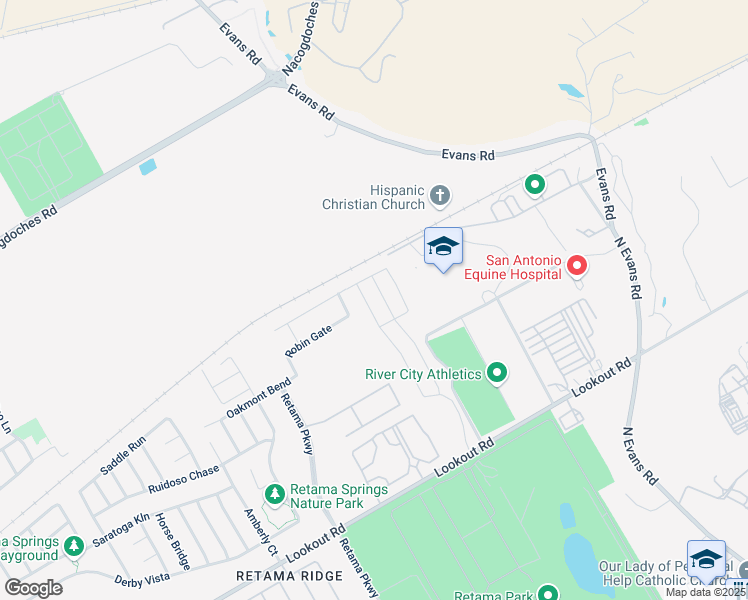 map of restaurants, bars, coffee shops, grocery stores, and more near 16917 Dancing Ava in Selma