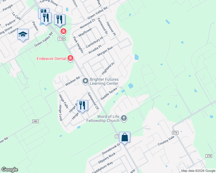 map of restaurants, bars, coffee shops, grocery stores, and more near 217 White Trail in Cibolo