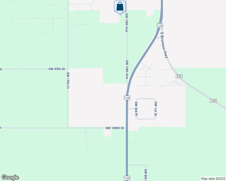 map of restaurants, bars, coffee shops, grocery stores, and more near 9681 U.S. 129 in Trenton