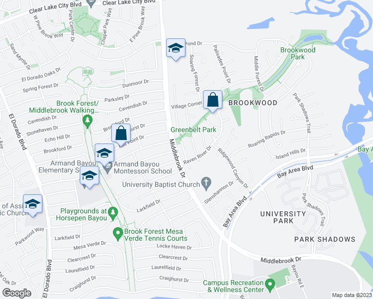 map of restaurants, bars, coffee shops, grocery stores, and more near 16314 Harvest Summer Court in Houston