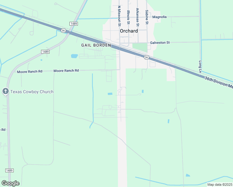 map of restaurants, bars, coffee shops, grocery stores, and more near 422 South Missouri Street in Orchard