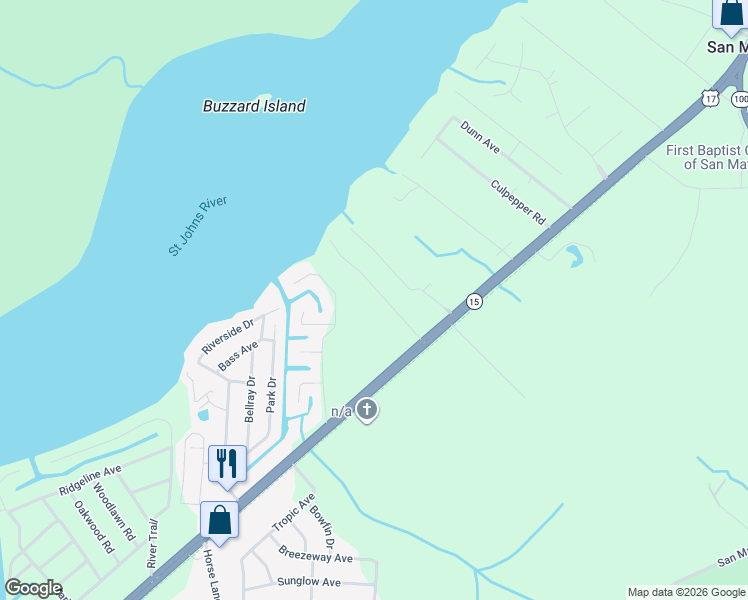 map of restaurants, bars, coffee shops, grocery stores, and more near 111 Troupe in San Mateo