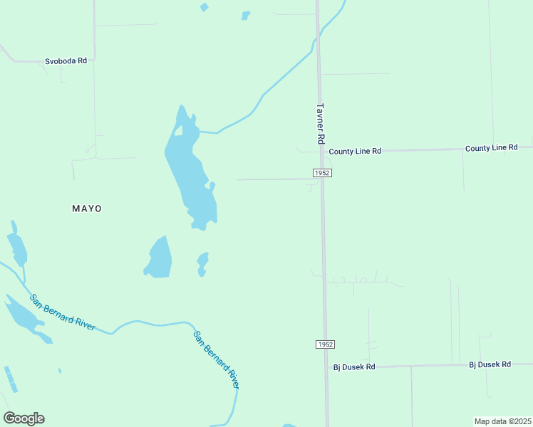 map of restaurants, bars, coffee shops, grocery stores, and more near 8047 Farm to Market 1952 in Wallis