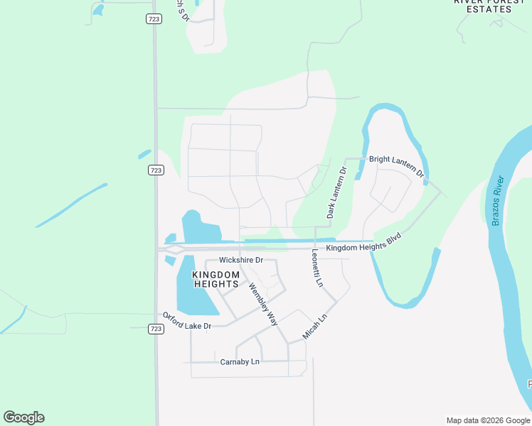 map of restaurants, bars, coffee shops, grocery stores, and more near 6030 Jenna Way in Rosenberg
