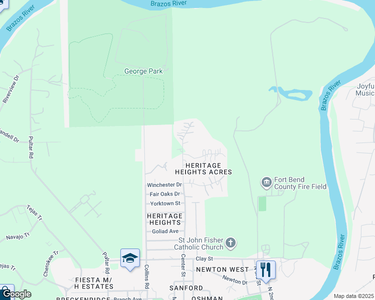 map of restaurants, bars, coffee shops, grocery stores, and more near 911A Deer Road in Richmond