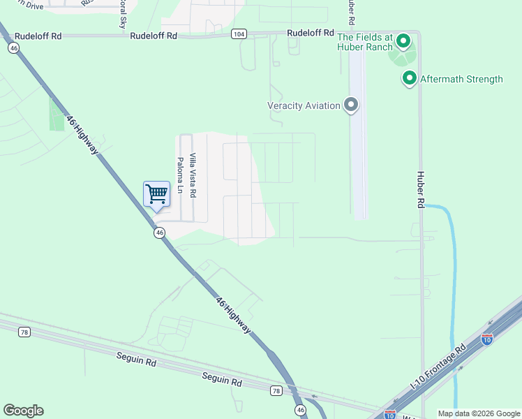 map of restaurants, bars, coffee shops, grocery stores, and more near in Seguin