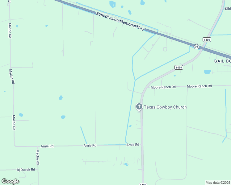 map of restaurants, bars, coffee shops, grocery stores, and more near 15208 Farm to Market 1489 in Rosenberg