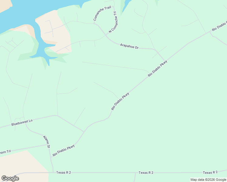 map of restaurants, bars, coffee shops, grocery stores, and more near 110 Pecos Drive in Del Rio