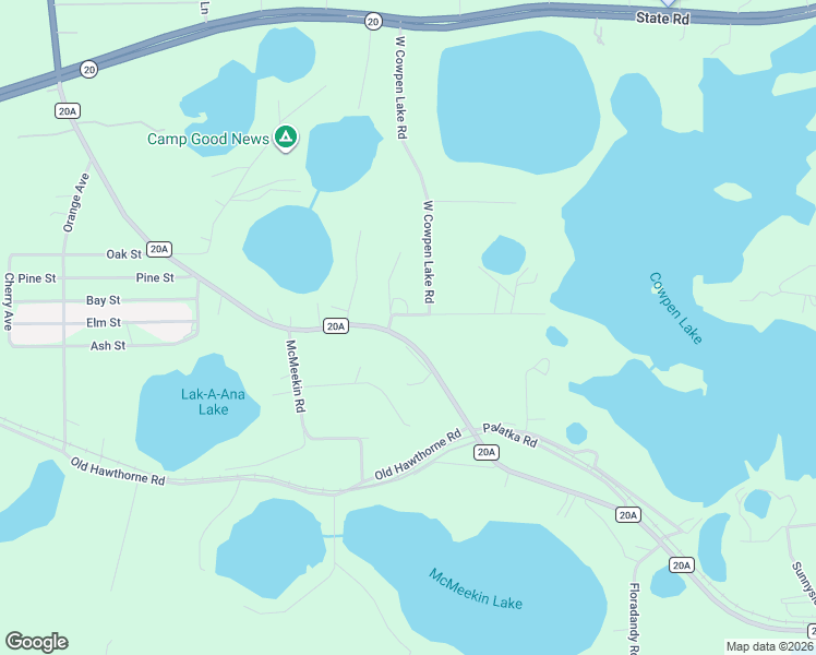 map of restaurants, bars, coffee shops, grocery stores, and more near 111 Race Street in Hawthorne