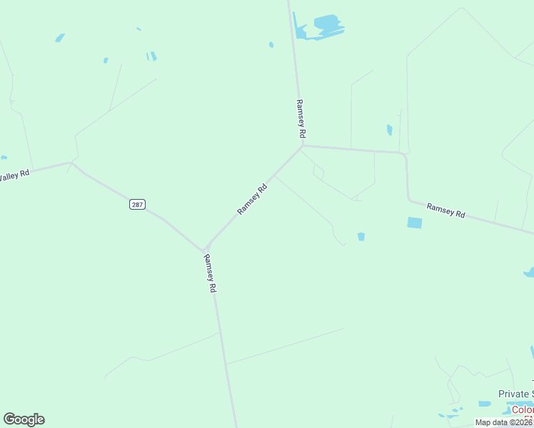 map of restaurants, bars, coffee shops, grocery stores, and more near 1775 Ramsey Road in Alleyton