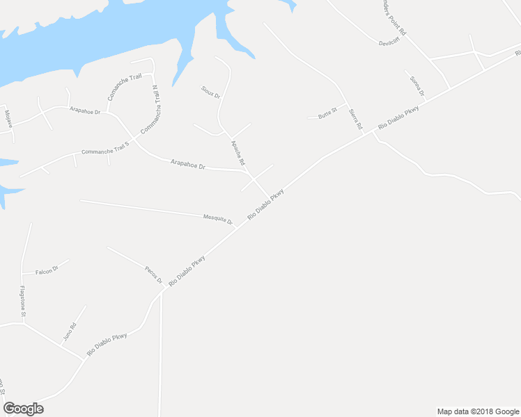 map of restaurants, bars, coffee shops, grocery stores, and more near Rio Diablo Parkway in Del Rio