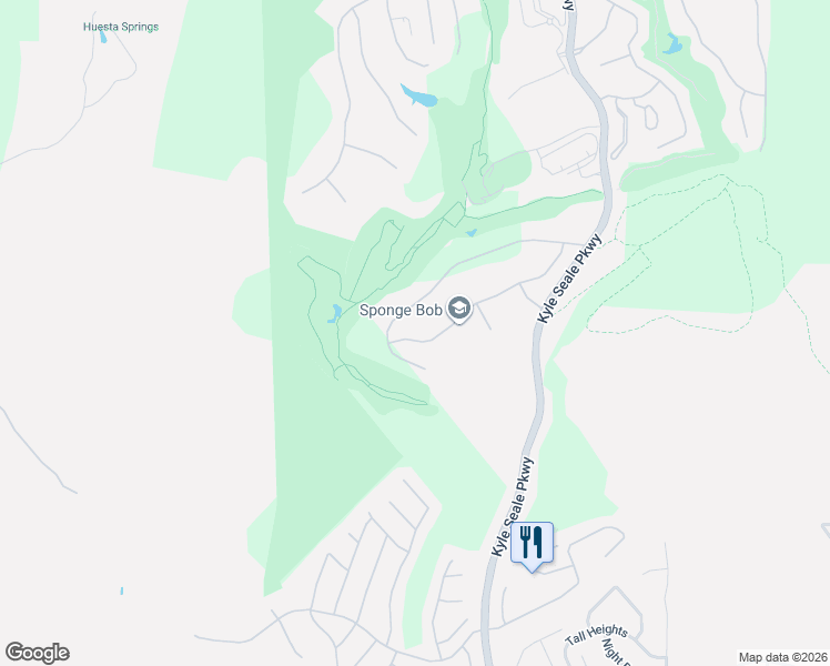 map of restaurants, bars, coffee shops, grocery stores, and more near 16922 Turin Ridge in San Antonio