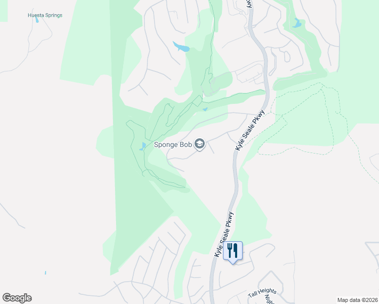map of restaurants, bars, coffee shops, grocery stores, and more near 16922 Turin Ridge in San Antonio