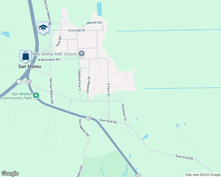 map of restaurants, bars, coffee shops, grocery stores, and more near 100 Buck Run Trail in San Mateo