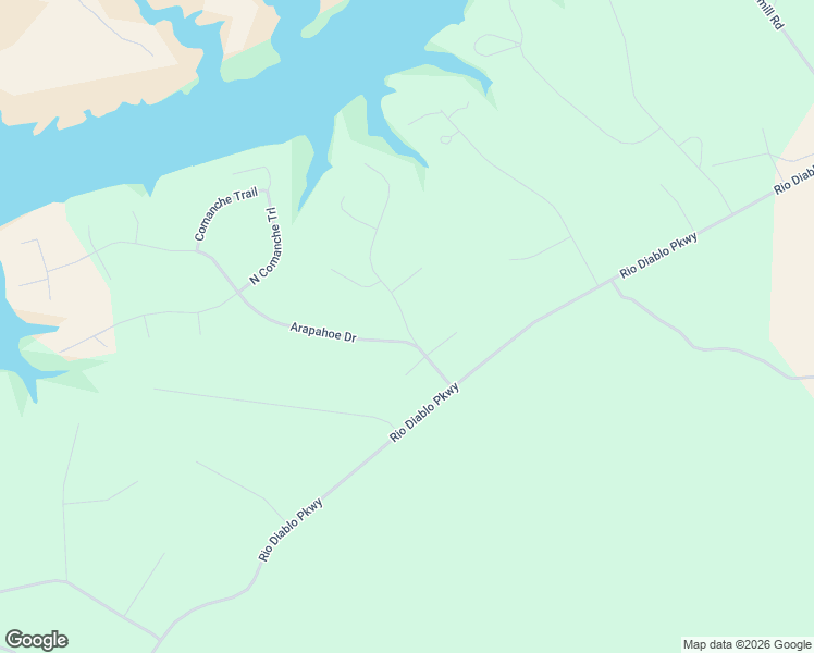 map of restaurants, bars, coffee shops, grocery stores, and more near Arapahoe Drive in Del Rio