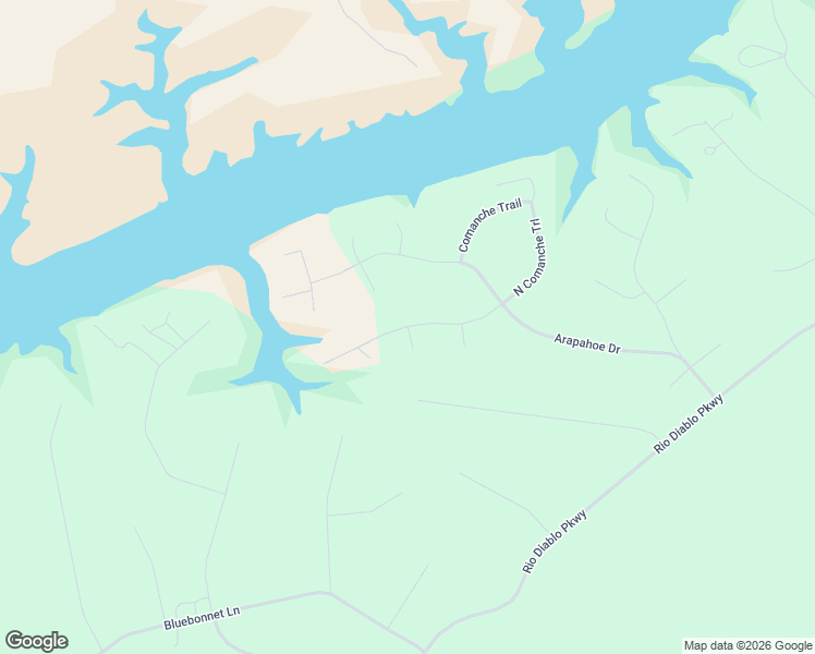 map of restaurants, bars, coffee shops, grocery stores, and more near South Commanche Trail in Val Verde County