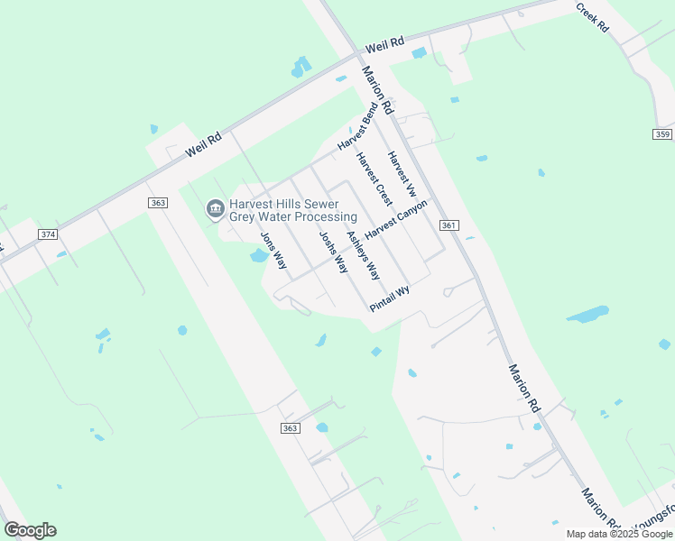 map of restaurants, bars, coffee shops, grocery stores, and more near 3236 Joshs Way in Marion