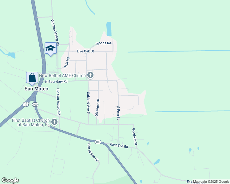 map of restaurants, bars, coffee shops, grocery stores, and more near 320 Fern Street in San Mateo
