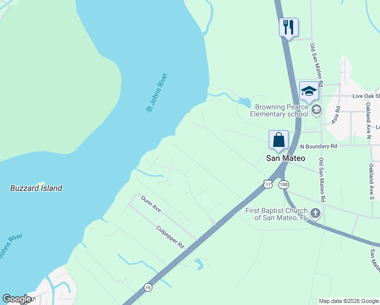 map of restaurants, bars, coffee shops, grocery stores, and more near 138 Weerts Road in San Mateo