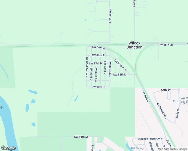 map of restaurants, bars, coffee shops, grocery stores, and more near 8889 Southwest 83rd Avenue in Trenton