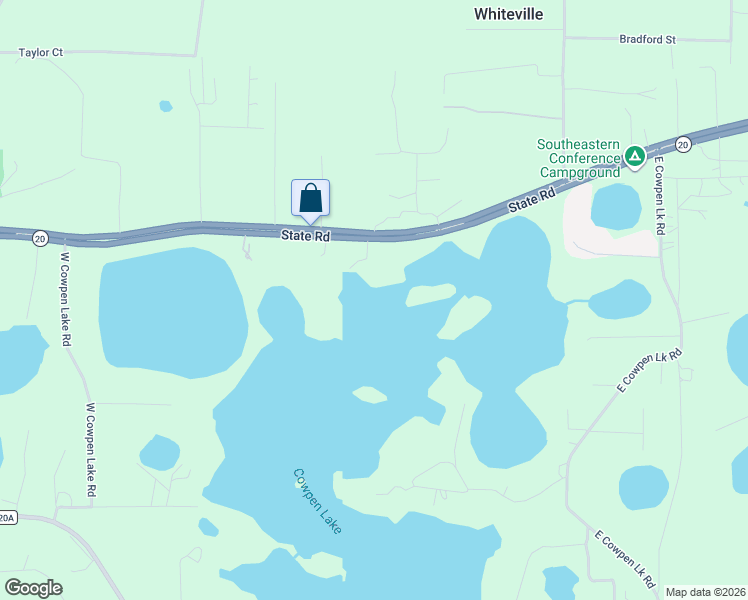 map of restaurants, bars, coffee shops, grocery stores, and more near 1835 Florida 20 in Hawthorne