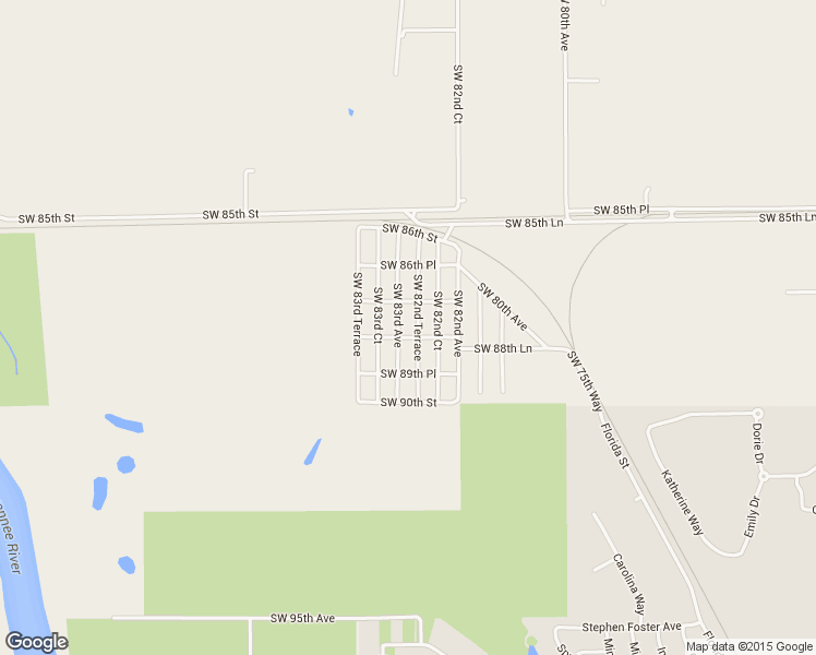 map of restaurants, bars, coffee shops, grocery stores, and more near 8810 Southwest 83rd Avenue in Trenton