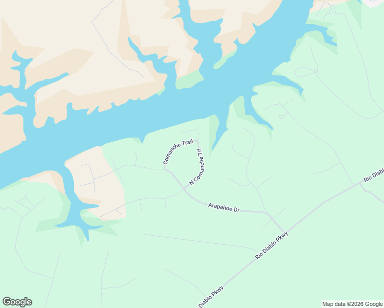 map of restaurants, bars, coffee shops, grocery stores, and more near 219 Comanche Trail in Del Rio