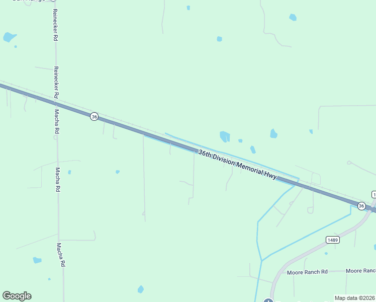map of restaurants, bars, coffee shops, grocery stores, and more near 11852-11874 36th Division Memorial Highway in Wallis