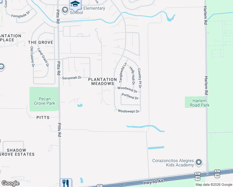 map of restaurants, bars, coffee shops, grocery stores, and more near 2407 Portland Drive in Richmond