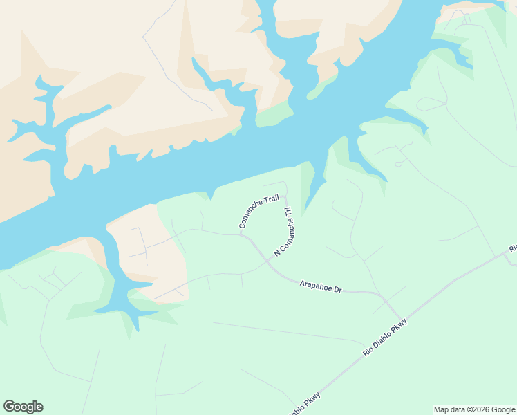 map of restaurants, bars, coffee shops, grocery stores, and more near 219 Comanche Trail in Del Rio