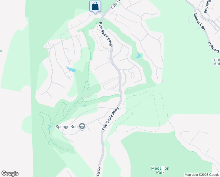 map of restaurants, bars, coffee shops, grocery stores, and more near 17123 Sonoma Ridge in San Antonio