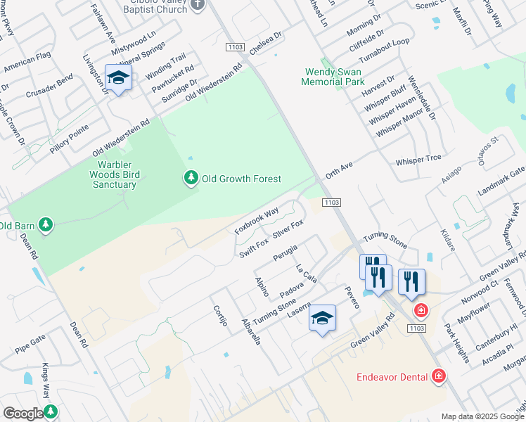 map of restaurants, bars, coffee shops, grocery stores, and more near 913 Foxbrook Way in Cibolo