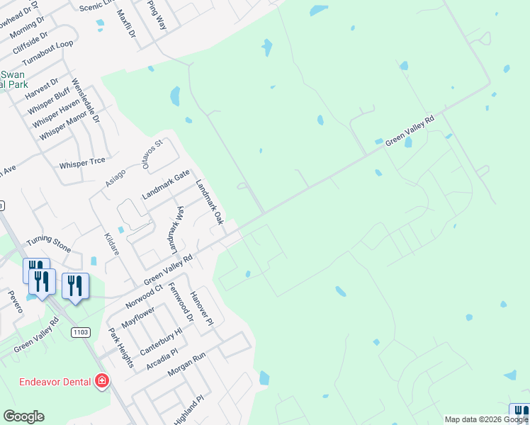 map of restaurants, bars, coffee shops, grocery stores, and more near 101 Scenic Hill Lane in Cibolo