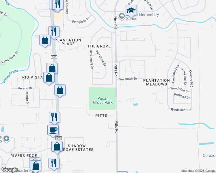 map of restaurants, bars, coffee shops, grocery stores, and more near 314 William Morton Drive in Richmond