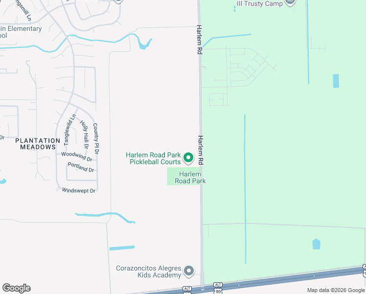 map of restaurants, bars, coffee shops, grocery stores, and more near 1015 Harlem Road in Richmond