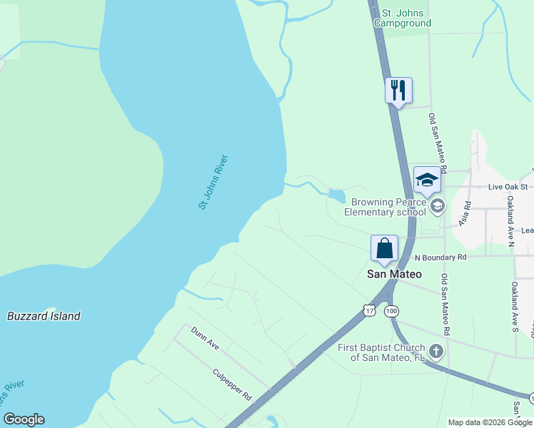 map of restaurants, bars, coffee shops, grocery stores, and more near 154 Crosby Road in San Mateo