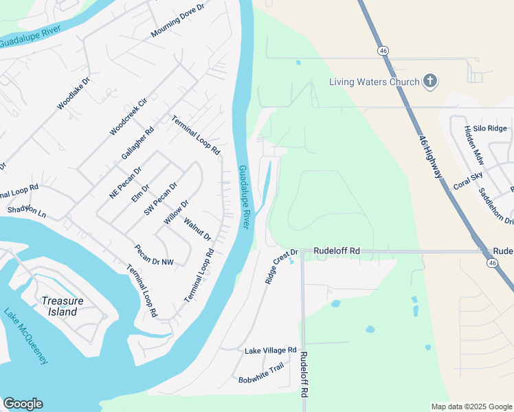 map of restaurants, bars, coffee shops, grocery stores, and more near 508 Laguna Vista in Seguin