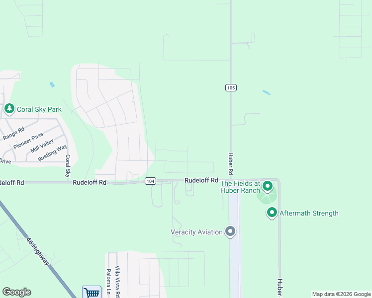 map of restaurants, bars, coffee shops, grocery stores, and more near 2900 Flaxen Way in Seguin