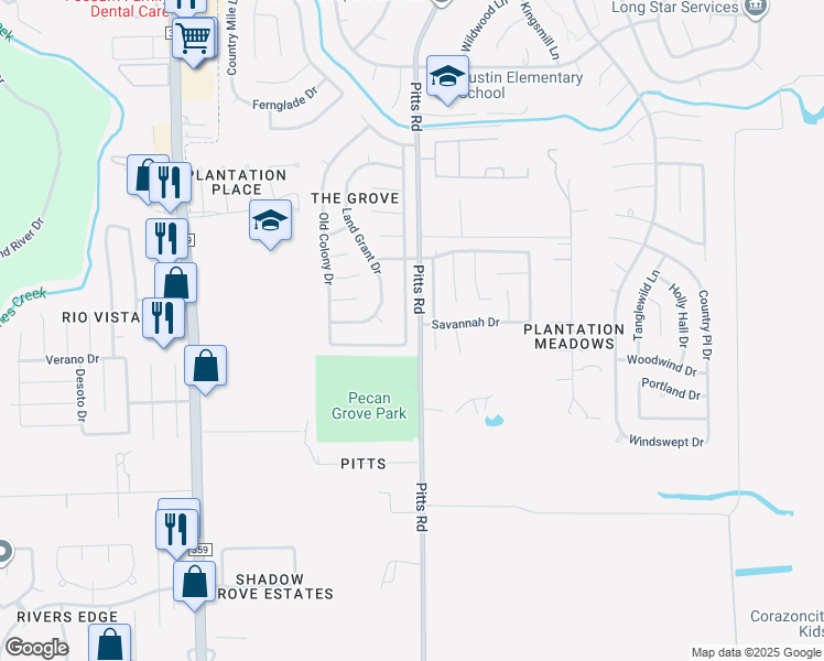 map of restaurants, bars, coffee shops, grocery stores, and more near 314 William Morton Drive in Richmond
